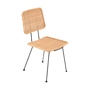 silla comedor ratan sintetico