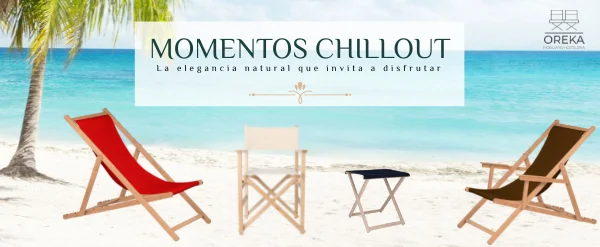 sillones y tumbonas para chillout oreka