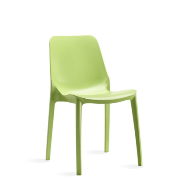 sillas plastico exterior verde