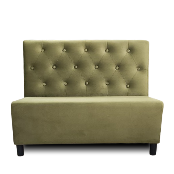 sofa lineal capitoné